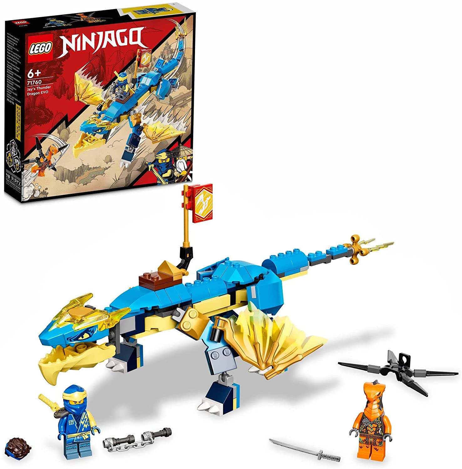 a426248cf269efd3ac4c600b90e615c8 Lego Ninjago Dragone del tuono di Jay - EVOLUTION - immagine 1