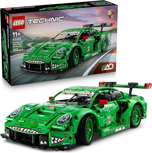 a445cfa11121e2c28bde9a402b0e8b6c Lego Technic Auto Porsche 911 GT3 R REXY AO Racing - immagine 1