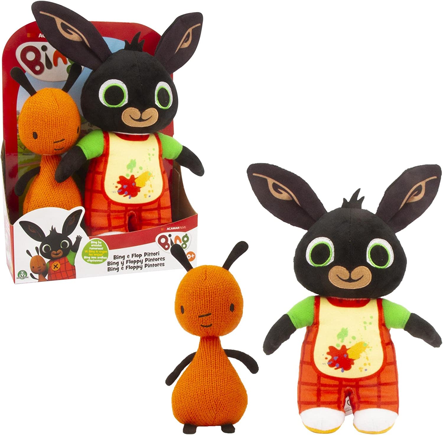 a468e76b5e80d41a82f8963152d5801d Bing Coppia Peluche Art+Flop - immagine 1