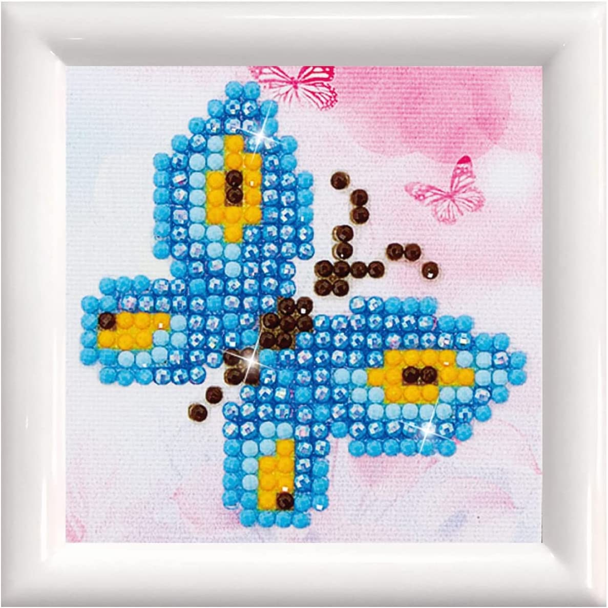 a4ae28cd73f62b3c3a1d212cc437f5ad Diamond Dotz Butterfly Sparkle DD Kit with Frame - immagine 1