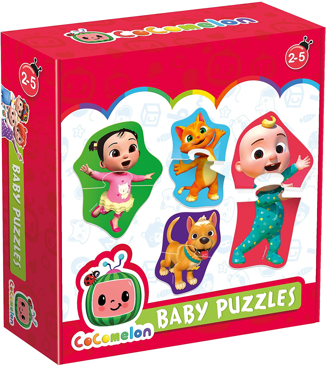 a4dcb5bd8883a1f042679572e8754f7f Headu Cocomelon Baby Puzzles - immagine 1