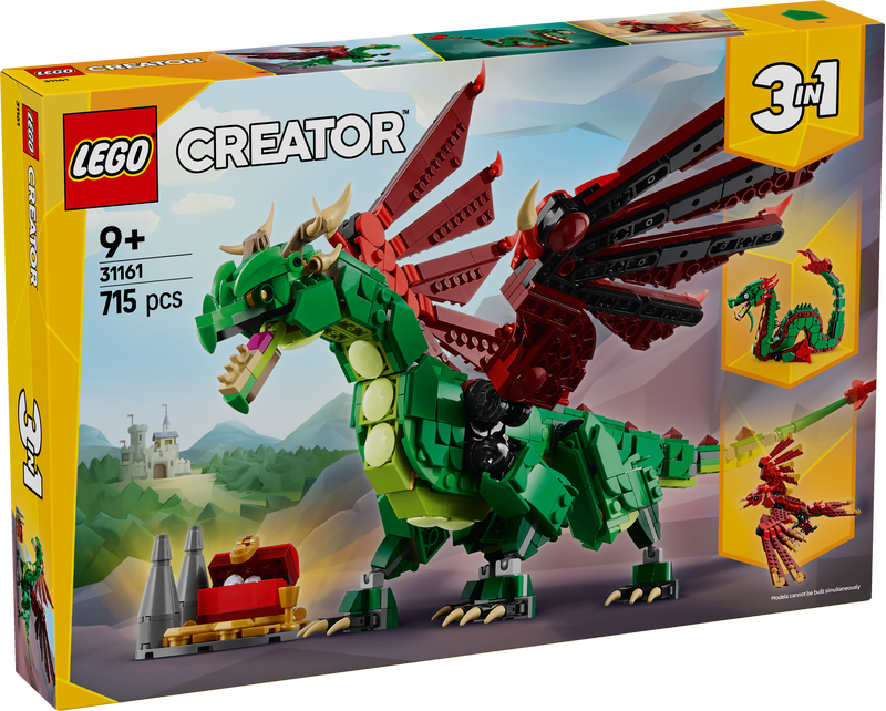 a5a7e7bb2900815b3c6965e830cbb65d Lego Creator Drago medievale - immagine 1