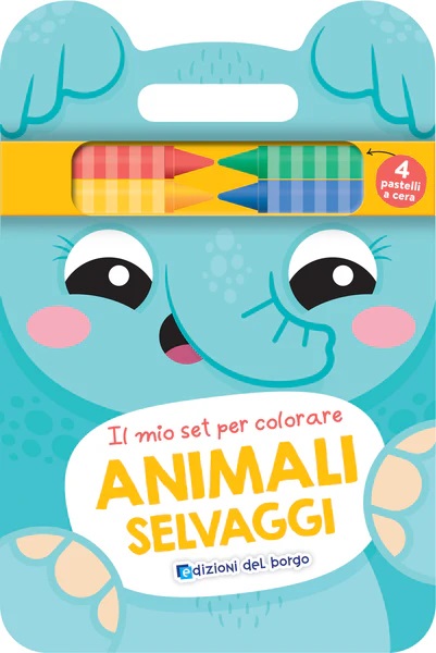a5aeb4066df80a6aa8190a014745b795 ANIMALI SELVAGGI - MIO SET PER COLORARE - immagine 1