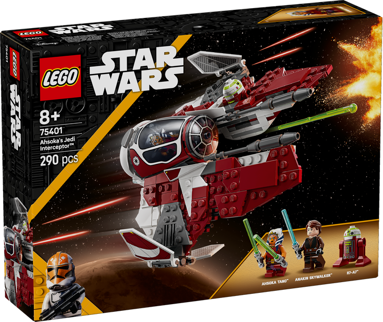 a5b45bba26f6cadcd149523704f5b72c Lego Star Wars TM Jedi Interceptor di Ahsoka - immagine 1