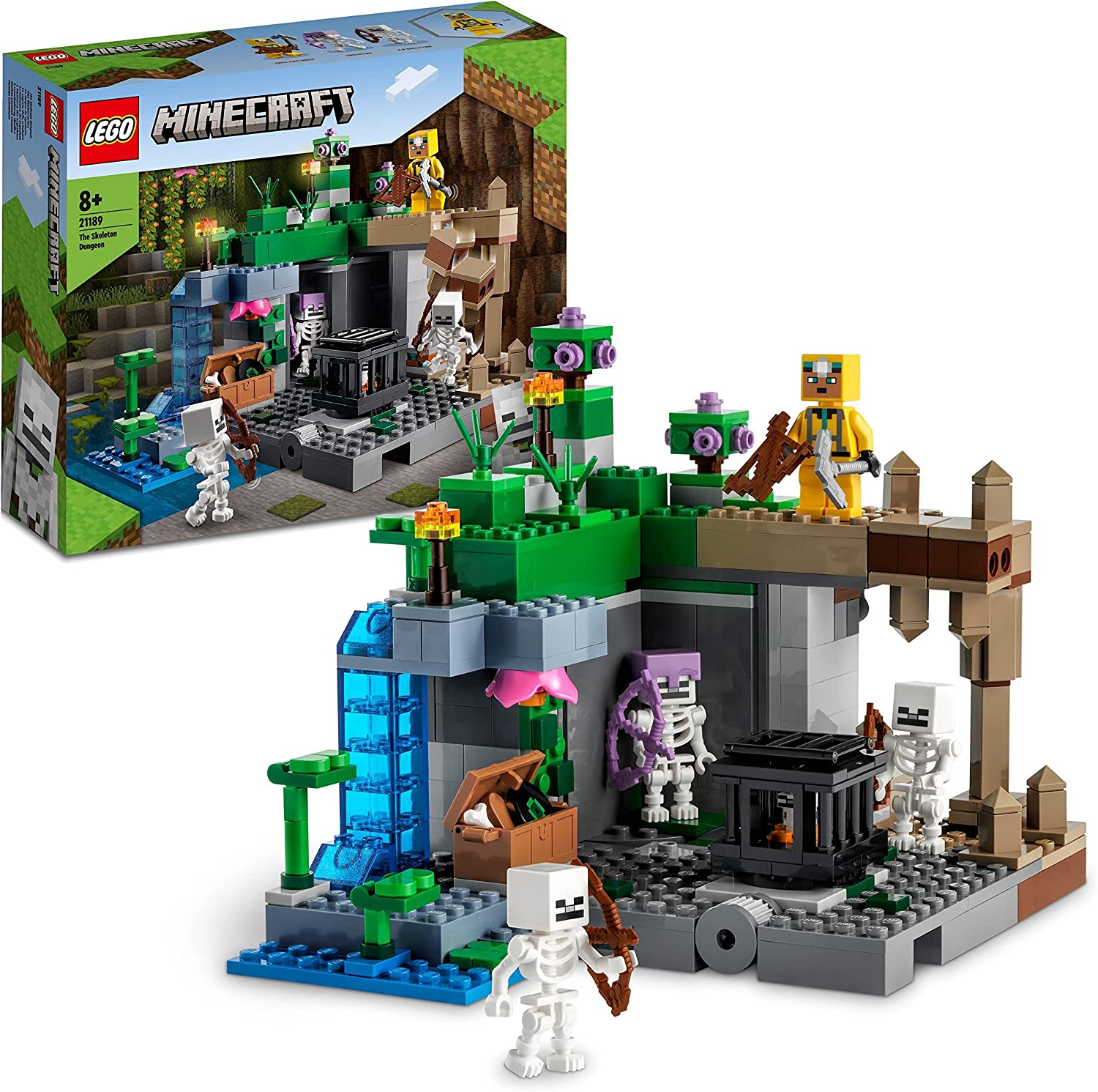 a5cb21ee1ab4246fb8eda9599926ab29 Lego Minecraft Le Segrete dello Scheletro - immagine 1