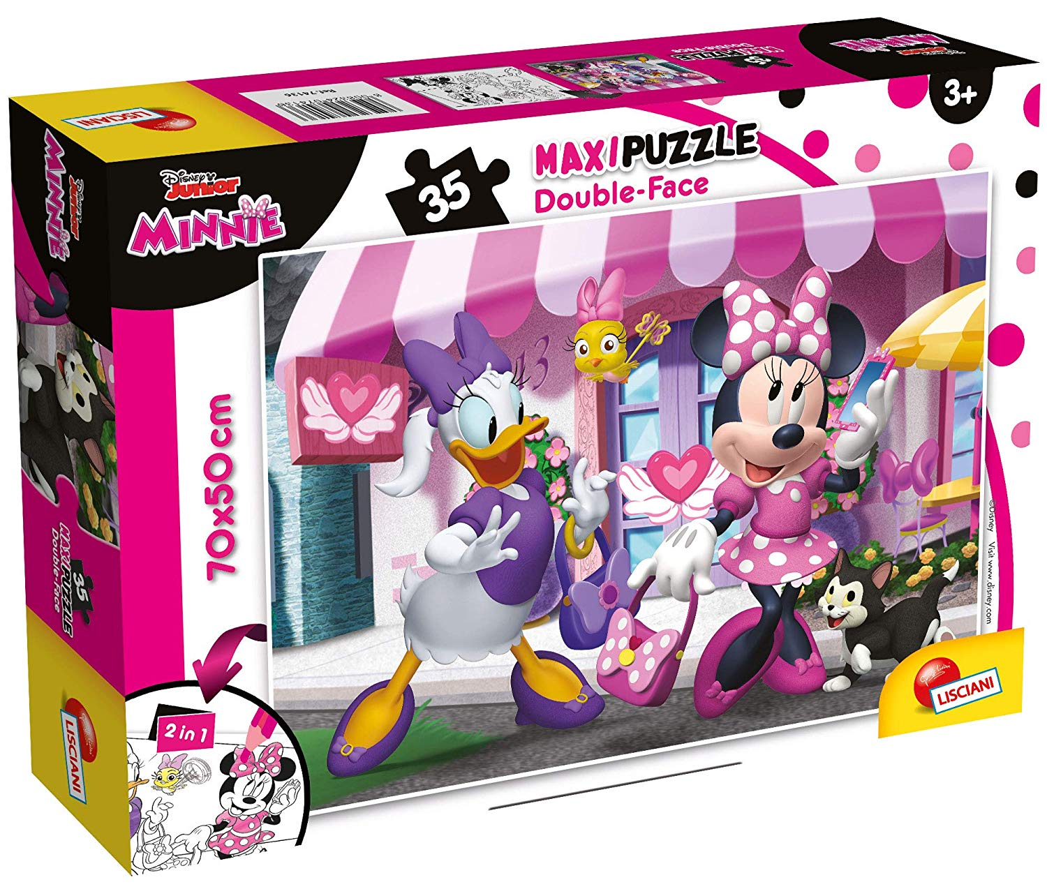 a66c8d96750fed8be7286efc9d376b57 Puzzle Lisciani Supermaxi 35 pz. Minnie - immagine 1