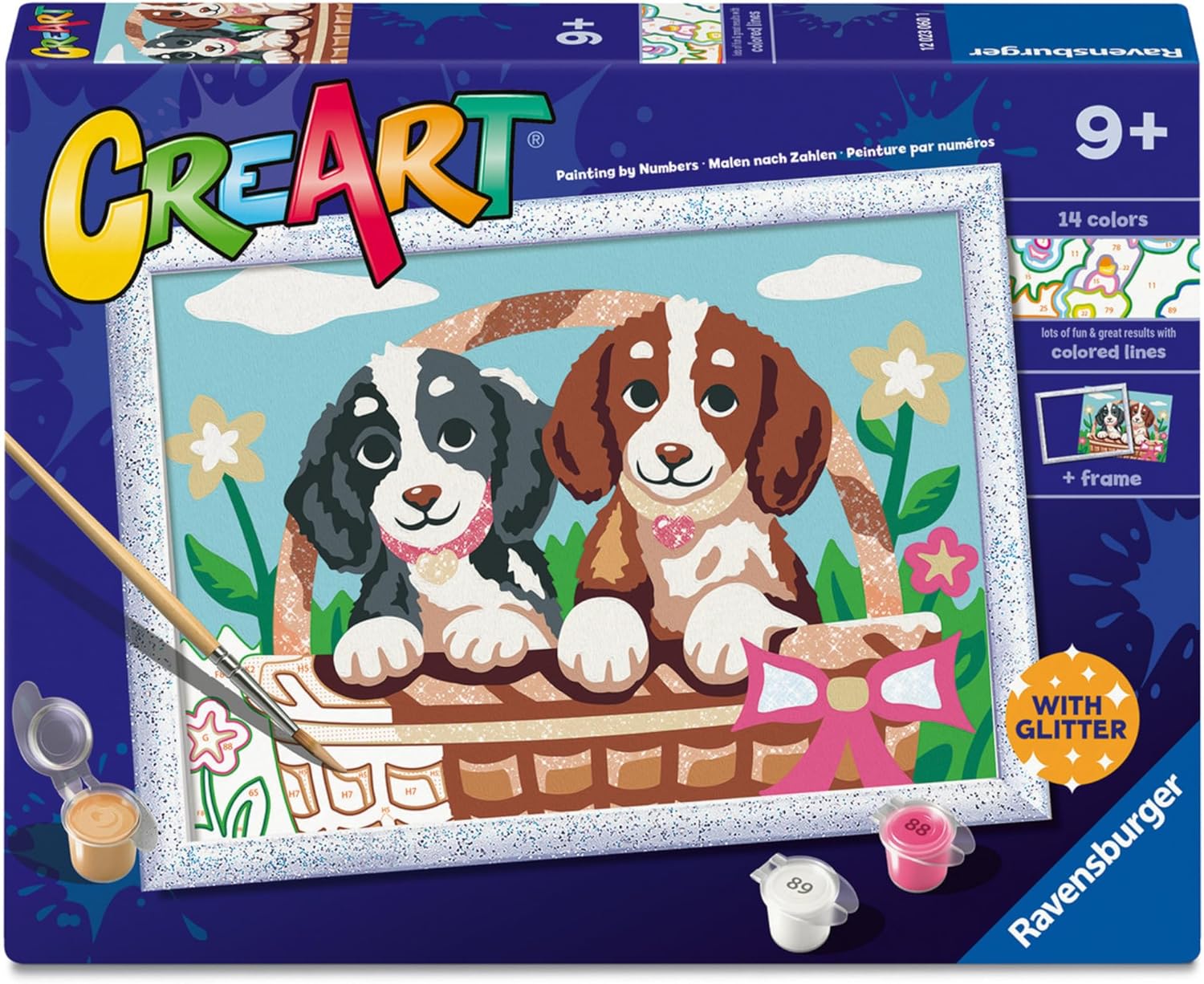 a70fa95ff63897ebd0c2a85ca5298f8c Ravensburger CreArt Serie D - Picnic con i Cuccioli - immagine 1