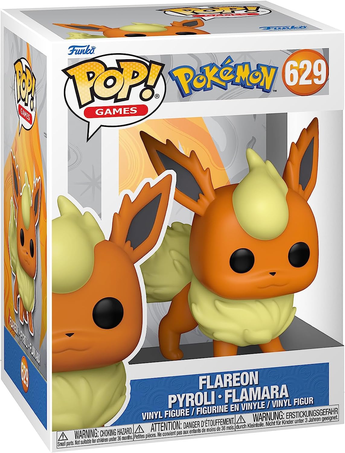 a768c8ddc4279dcd5481974ebcf743b7 FUNKO POP Games: Pokemon- Flareon (EMEA) - immagine 1