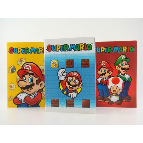 a80519ed08e550cc2cbf68233ed142c3 Super Mario quaderno maxi 1 rigo c/marg - immagine 1