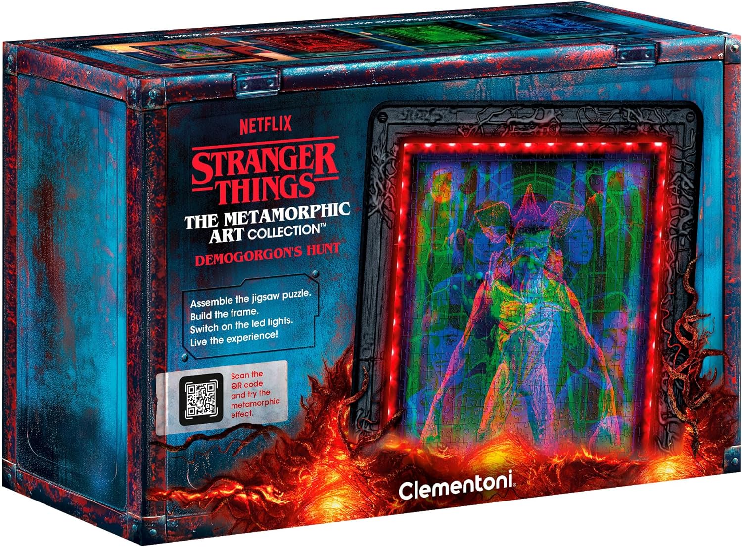 a835829742cef945f7e0d5610879381f Clementoni Puzzle 520 pz. Stranger Things - The Demogorgon - immagine 1