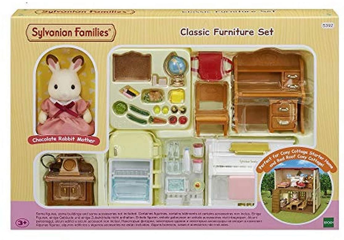 a8c3d9b48704499f57b4f17ffd07667c Sylvanian Families Classic Furniture Set per Cosy Cottage - immagine 1