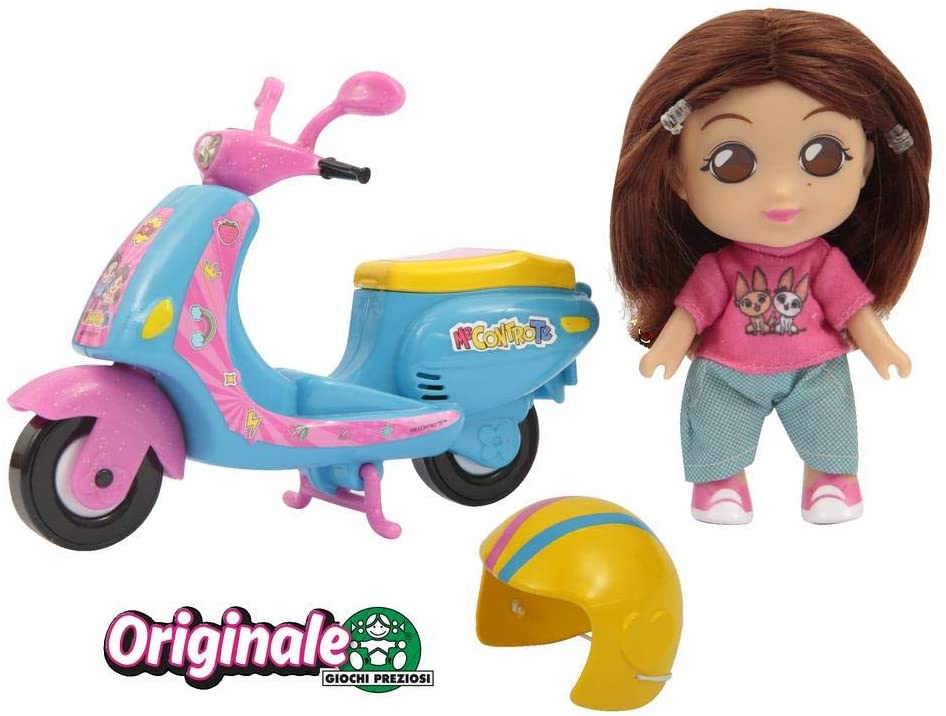 a8dbf07ec125e7947ef91d758792b4a3 Me contro Te Cutiedoll Sofi con Scooter - immagine 1