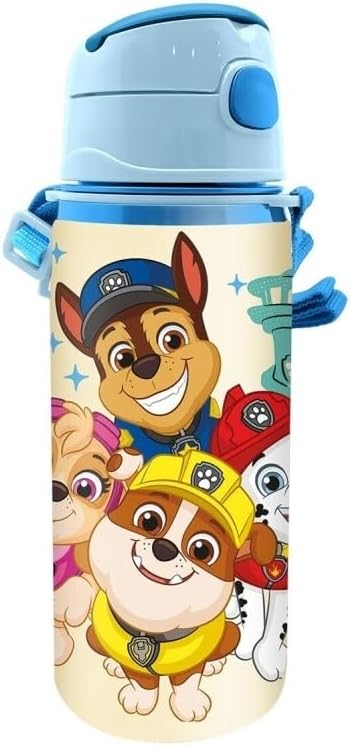 a921e9aa25fab6936d44222f12c4b9dc Borraccia alluminio con beccuccio Paw Patrol Ml.500 - immagine 1