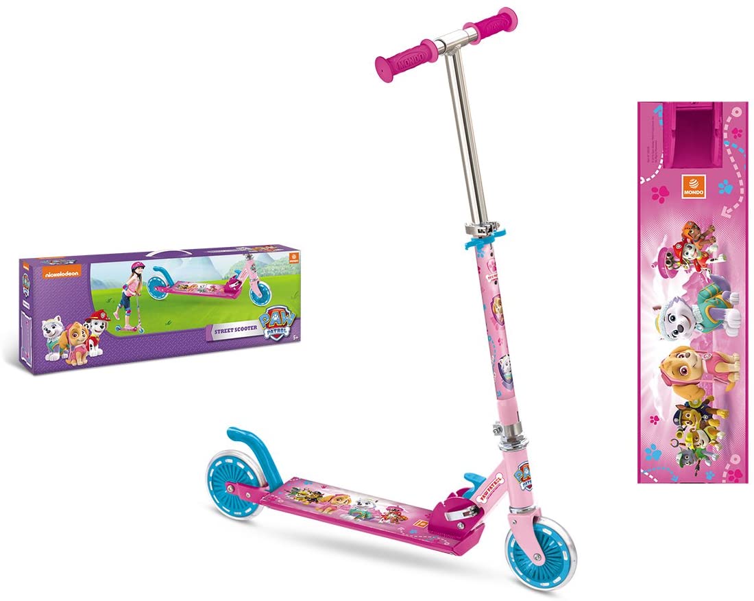 a983c9aad464cdc2d8fe7fd49612349b Monopattino 2 ruote Paw Patrol Skye & Everest - immagine 1