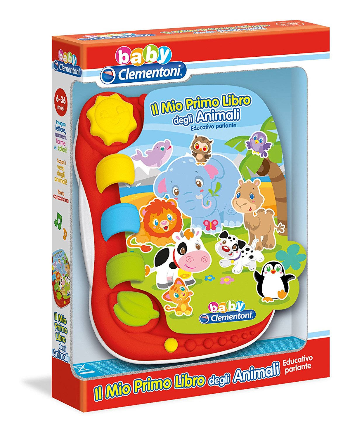 aa9a6721ed5f8144b52cb7cde4fd51a1 Clementoni Il Primo Libro degli Animali - immagine 1