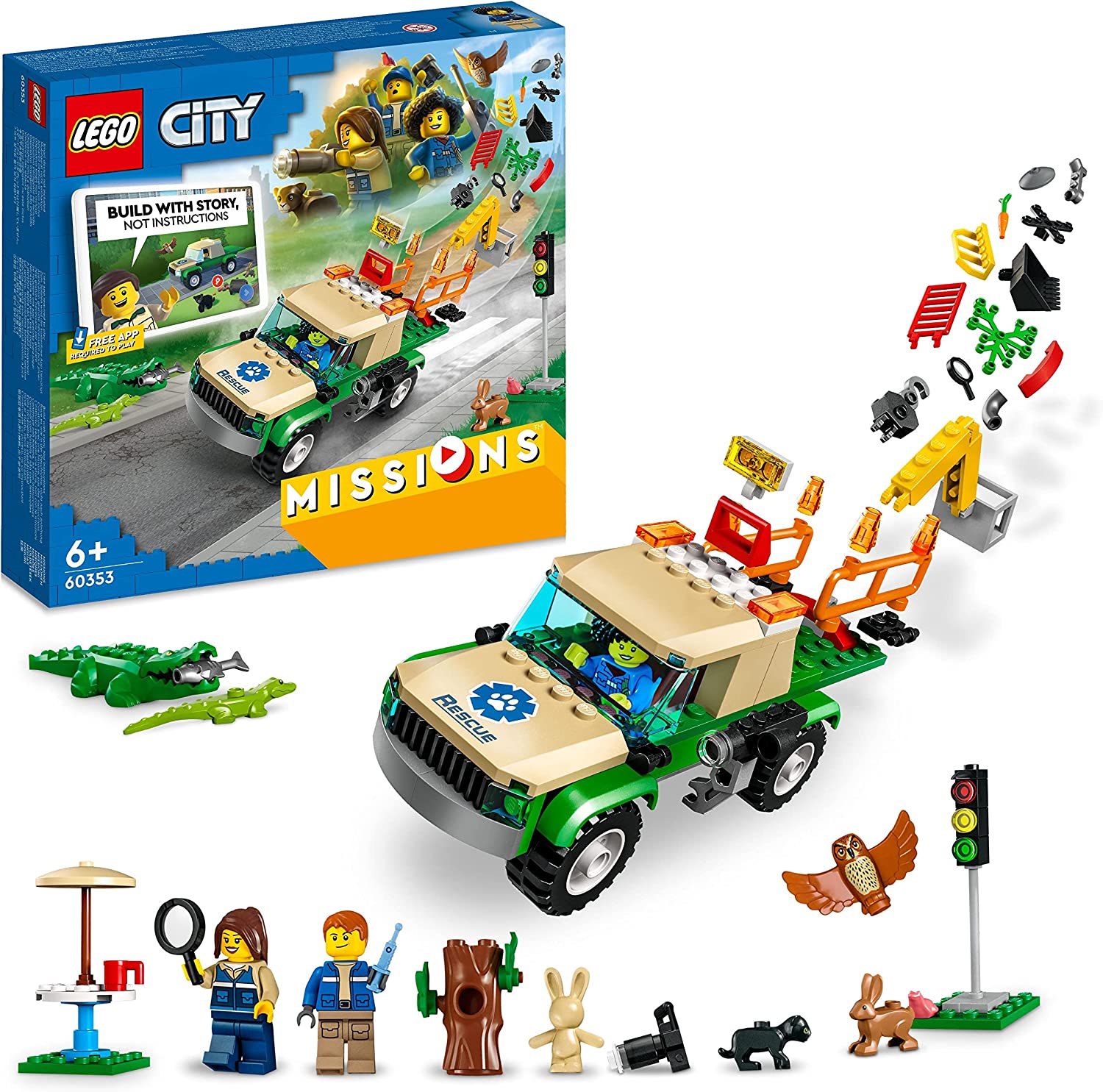 ab31b89d8ded46a35da15bb4fb3e3f2b *Lego City Missioni di salvataggio animale - immagine 1