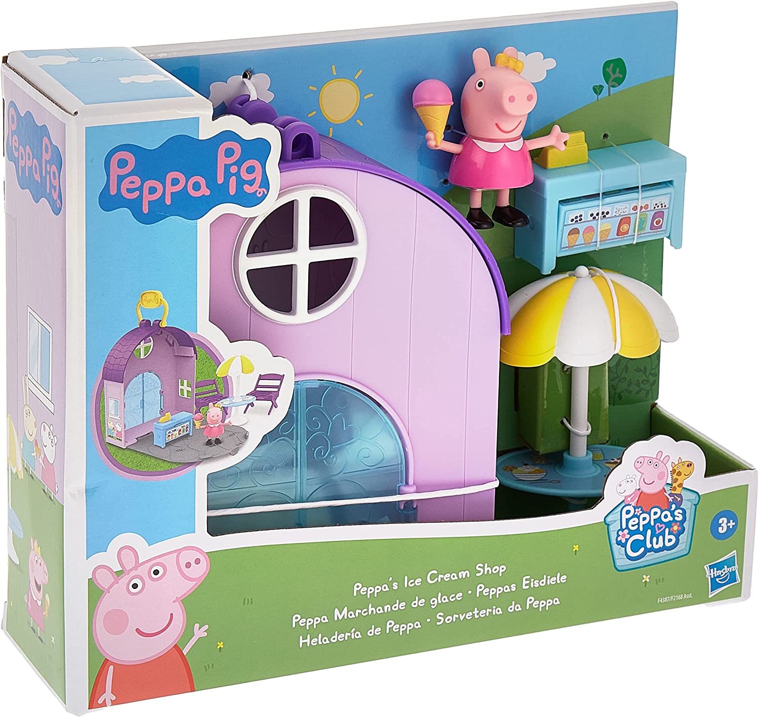 ab642f5a3e8cefbc18586e7b6e0609fe Peppa Pig Playset - Gelateria - immagine 1