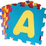 Tappeto Puzzle Eva 30x30 "Lettere" cm 30x30