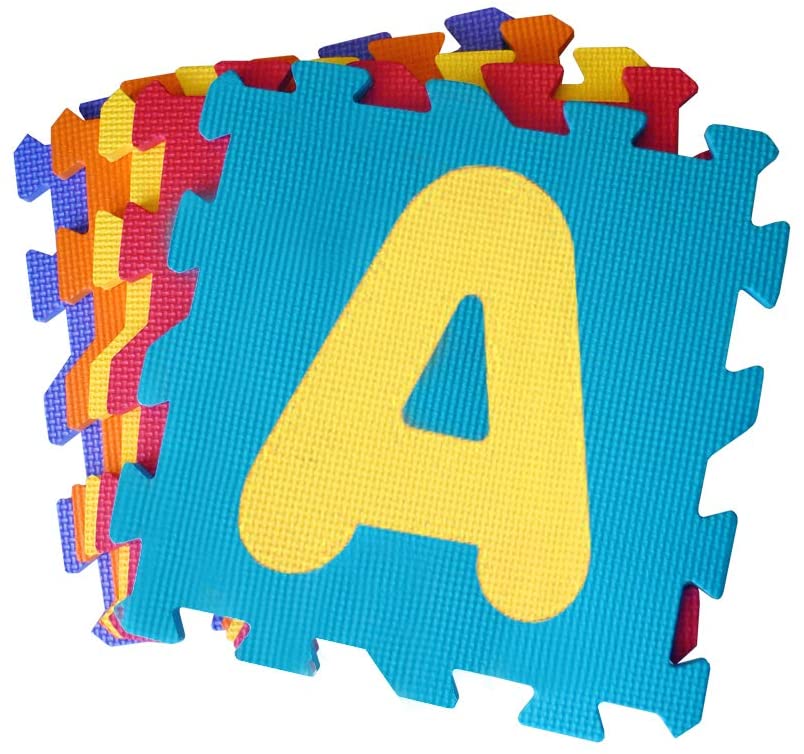 abe32b1d0c4aeeaf214c9212dca9ec0a Tappeto Puzzle Eva 30x30 "Lettere" cm 30x30 - immagine 1