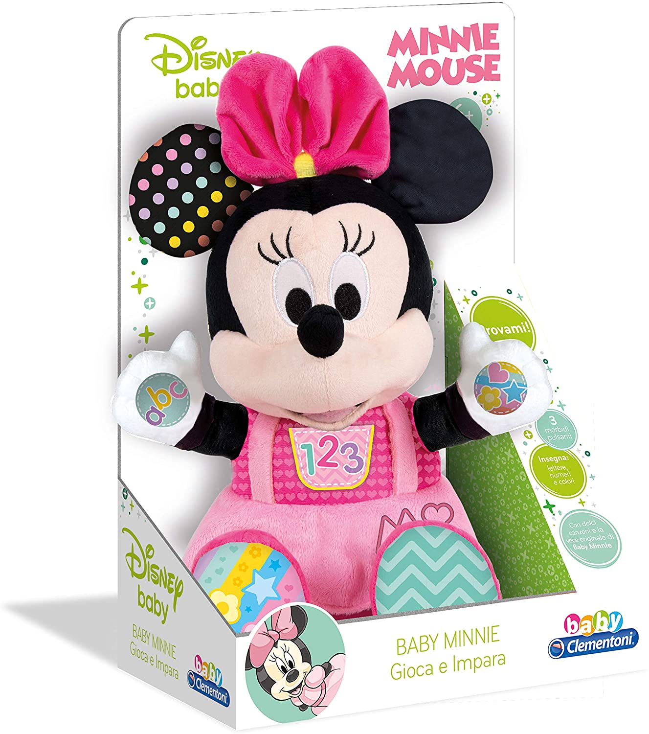 acf69d072eeabba9cf6e083a7f74ac34 Clementoni Baby Minnie Gioca e impara - immagine 1