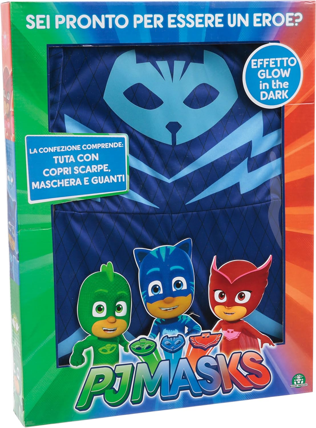 ad77d9953f905dd31a8a84c08f879496 Costume PJ Masks-Cat Boy- in Scatola - immagine 1