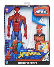 adbba7b00daa4d56943f32482c60c9e6 Spiderman Personaggiop cm.30 con acc Blast Gear - immagine 1