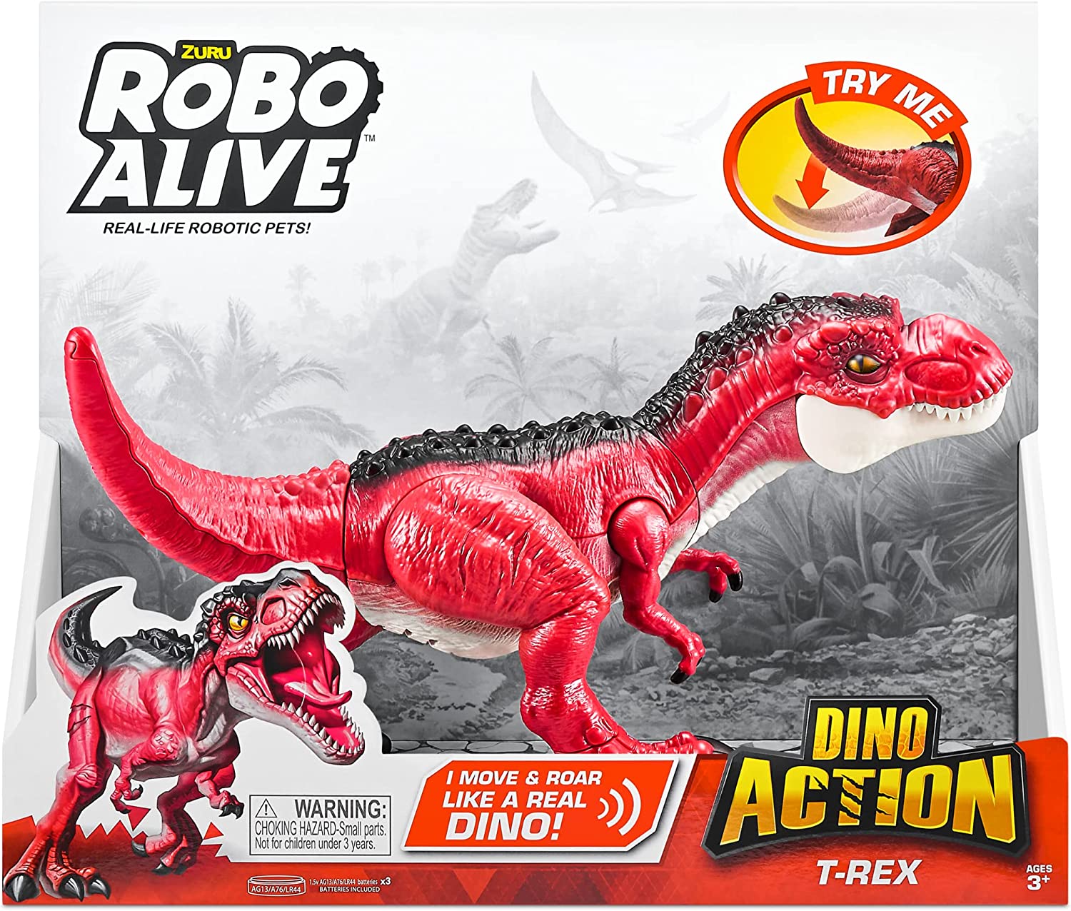 add5df630cd6849c840e0ea7874c3a51 Dino Action T-Rex Versi e Azione - immagine 1