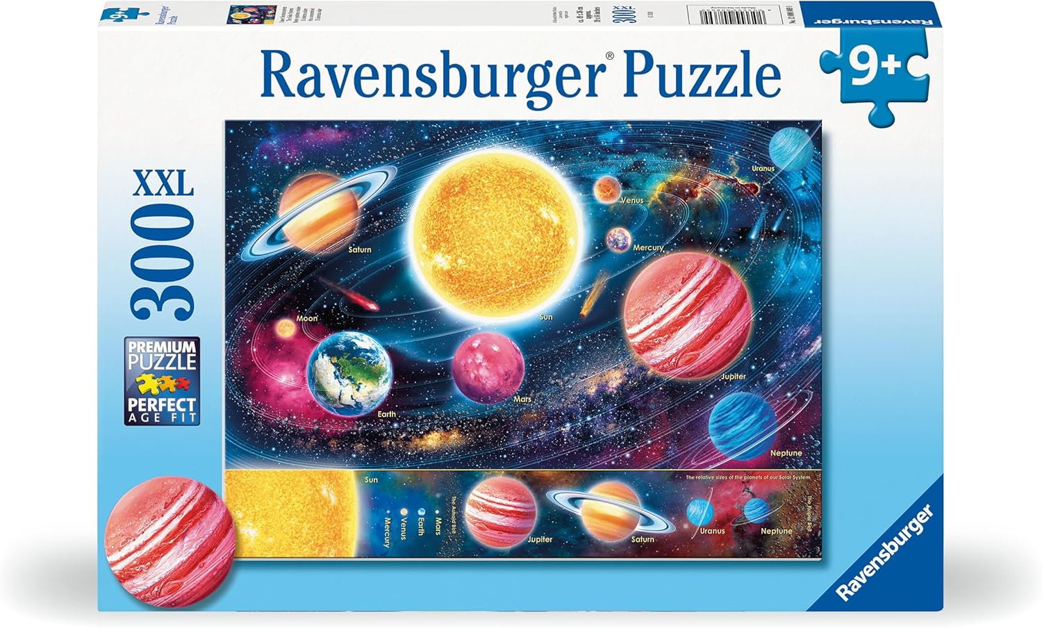add68bebe01dd924d97799a2af16ac61 Ravensburger Puzzle 300 pz. Il Sistema Solare - immagine 1