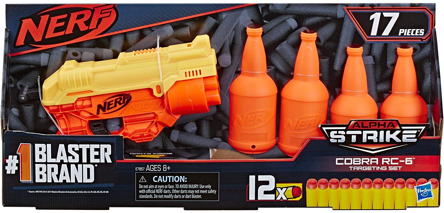 add8be8dcce10a58cd953a2efa89009a Nerf Alpha Strike Cobra con Bersagli - immagine 1