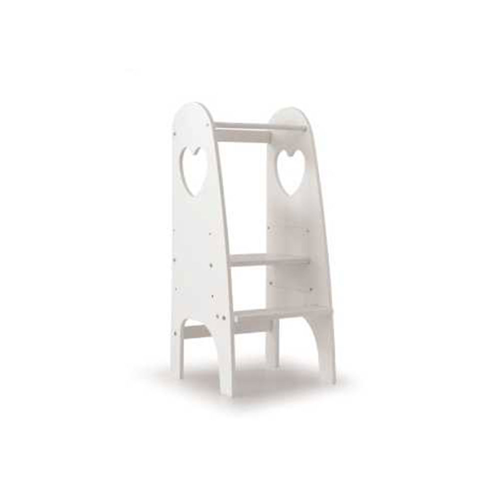 aed112a56aa07c73b61f07e144db8eb2 Cuoricini Torre Montessoriana Moovie Bianco - immagine 1