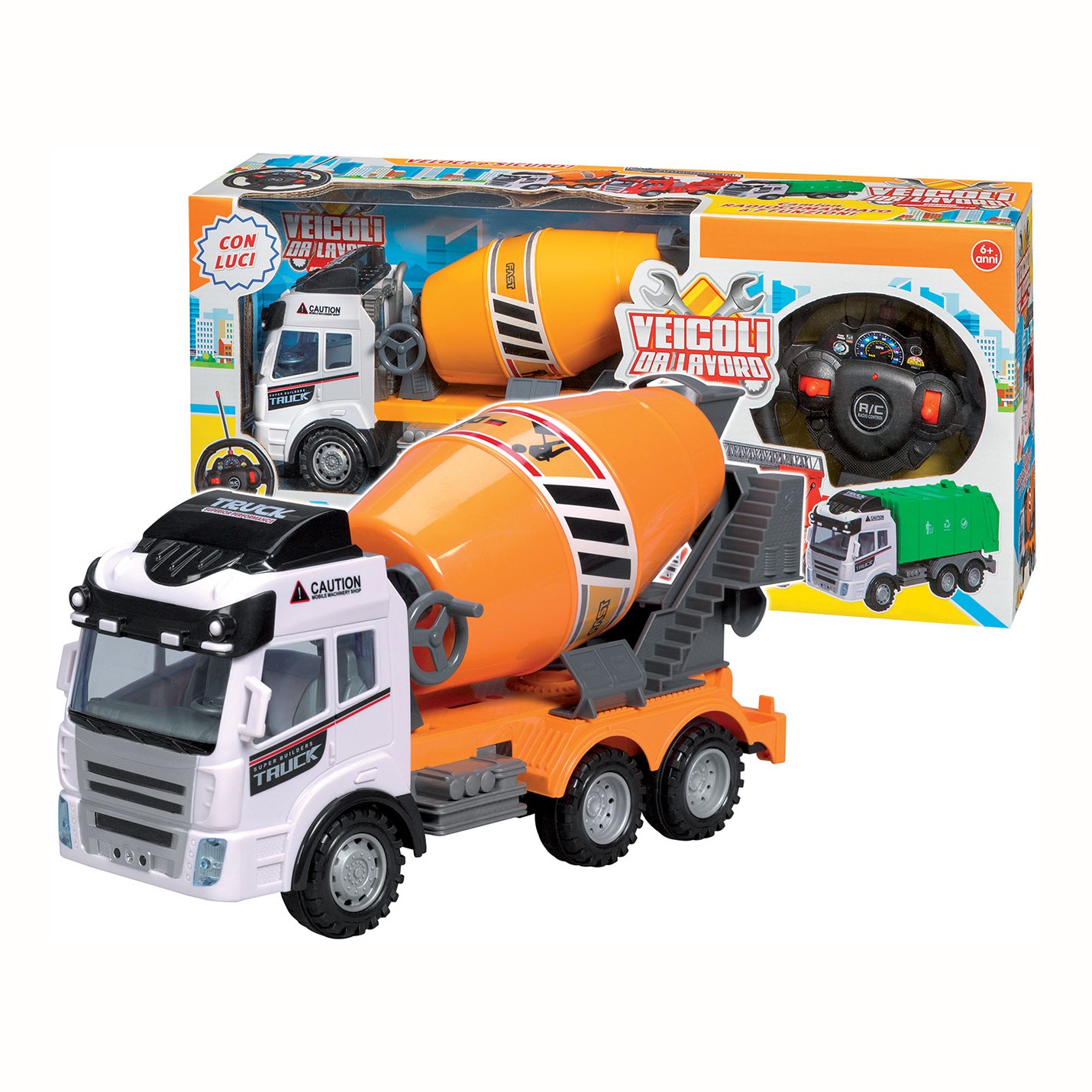 aed203e879a2b6cd51c8a1774b07fe58 Camion Betoniera Radiocomandato - immagine 1