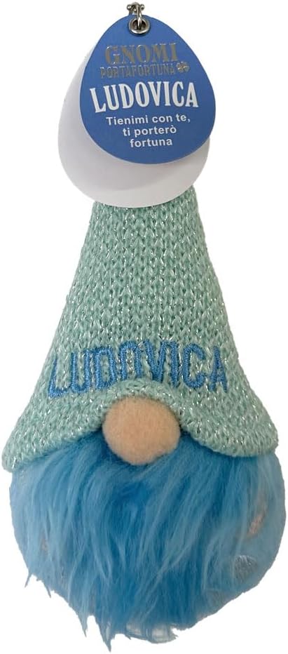 af0a31e4a2f7507113ae355f33935fb3 LUDOVICA - GNOMO PORTAFORTUNA - immagine 1