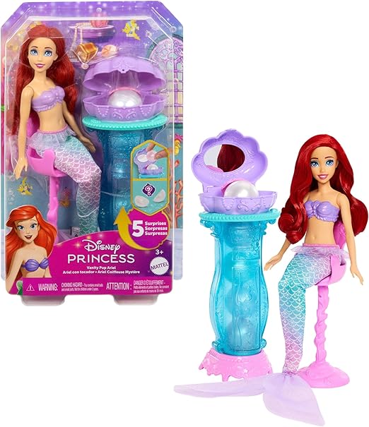 af55cde0969aa4af2408f74c8ec948aa Disney Princess Ariel con Specchiera Magica - immagine 1