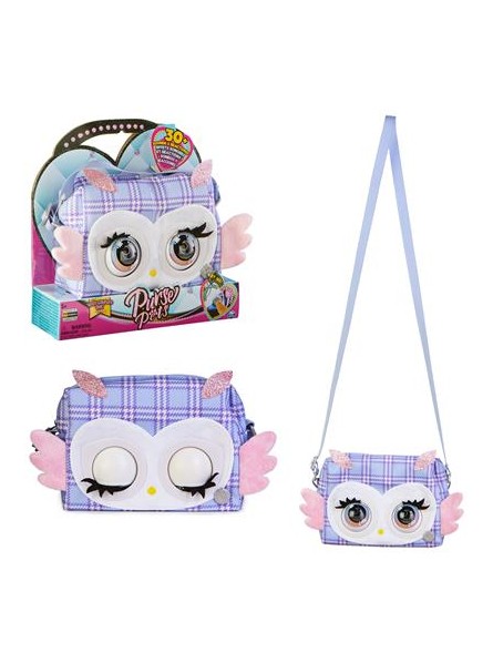 af70ad7ad525f8213c4be93b197bf59a Purse Pets - "Print Perfect" con scozzese Viola - immagine 1