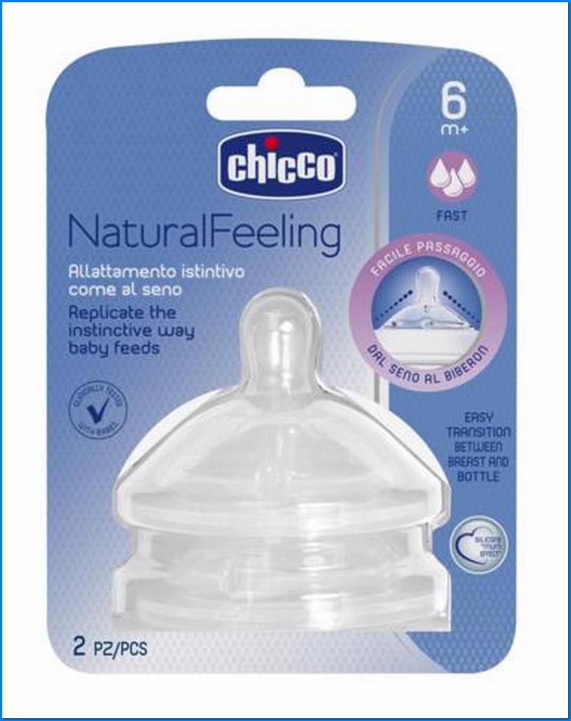 afa523fc48988af2c7648ecfd6fe0e05 CHICCO 2 TETTARELLA NATURALFEELING 6M+ F VELOCE - immagine 1