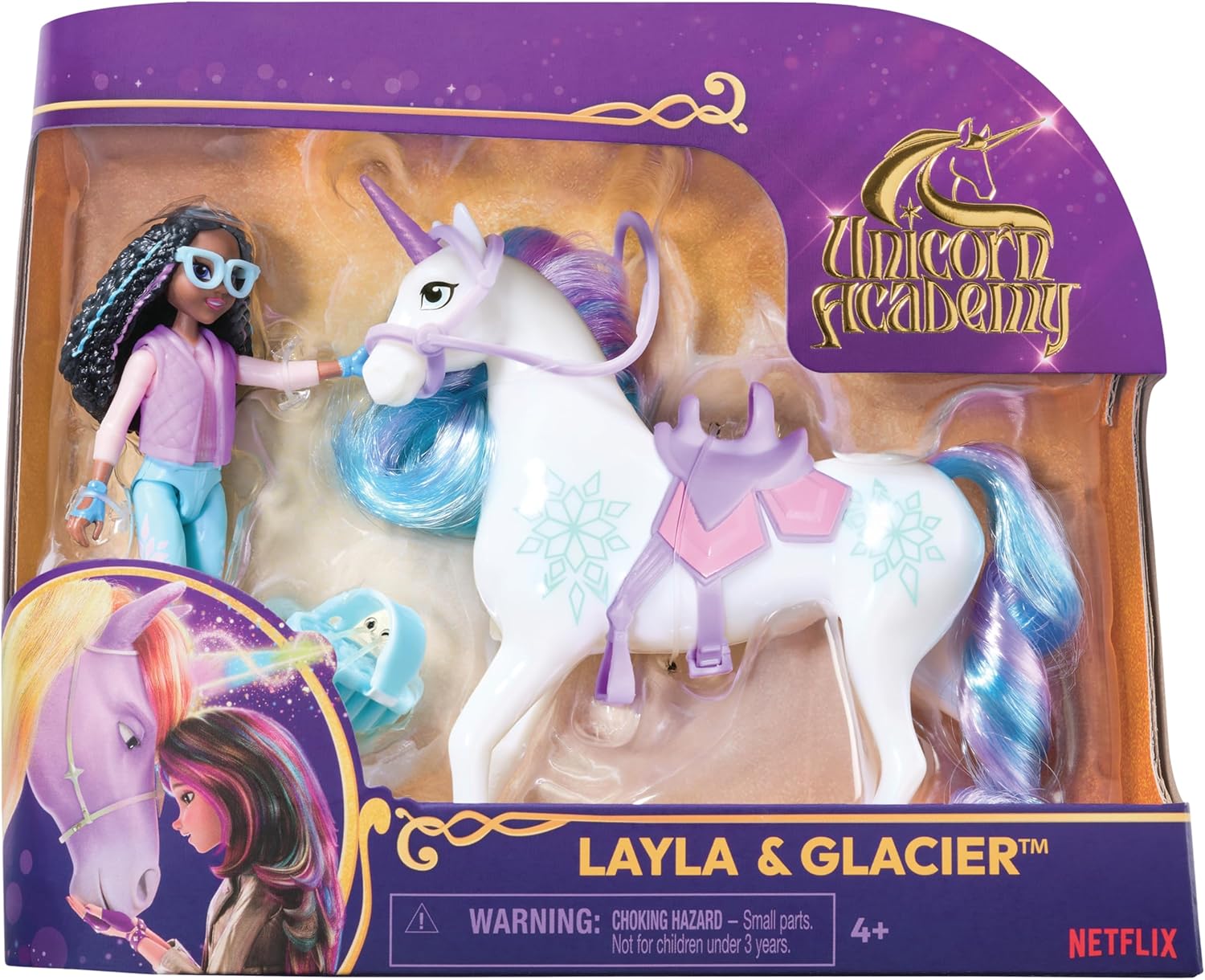 b03c58e4d59bd93077b35ae3d4f494cd Unicorn Academy - Small Doll Layla & Glacier - immagine 1