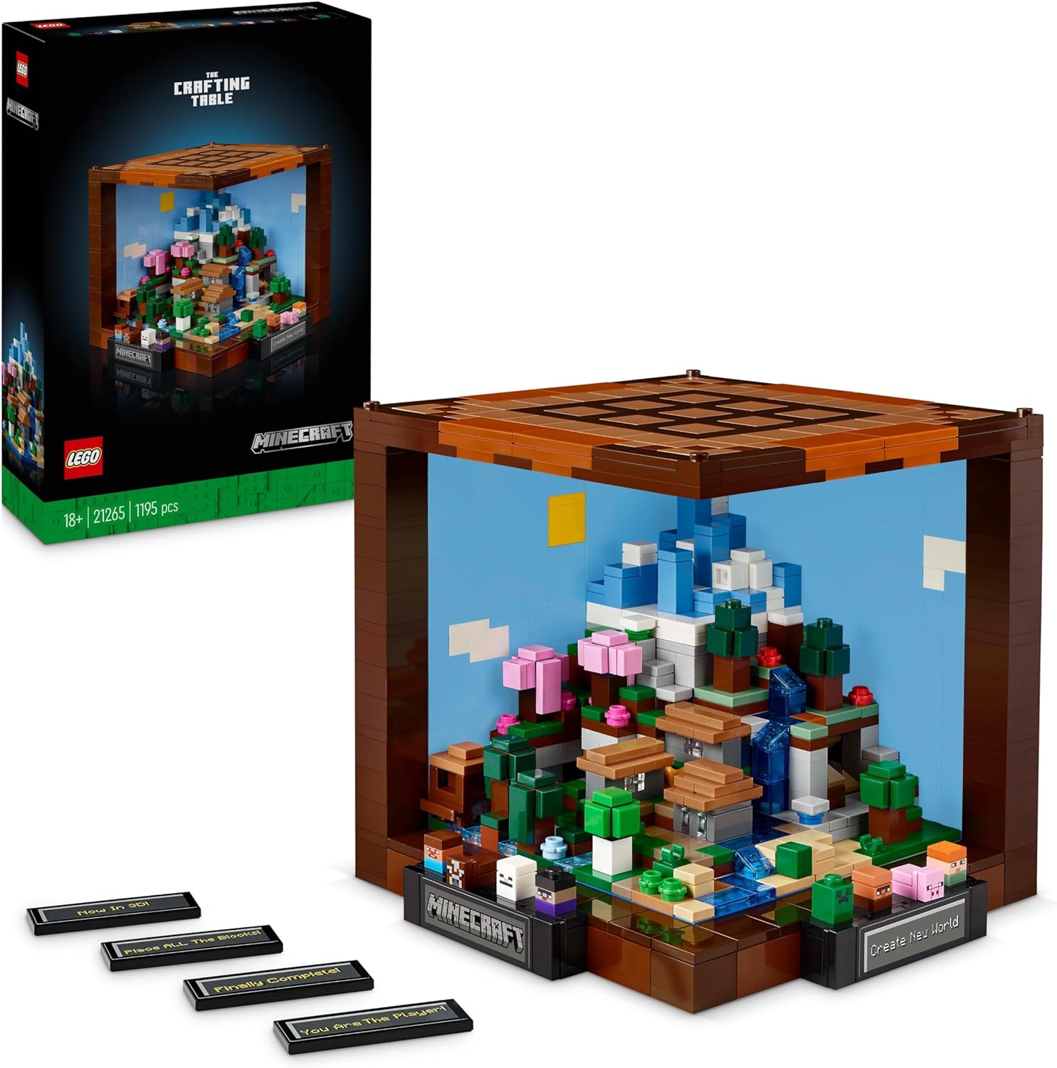 b0932263f4bcd95ef54278227e7c187c Lego Minecraft Banco da lavoro - immagine 1