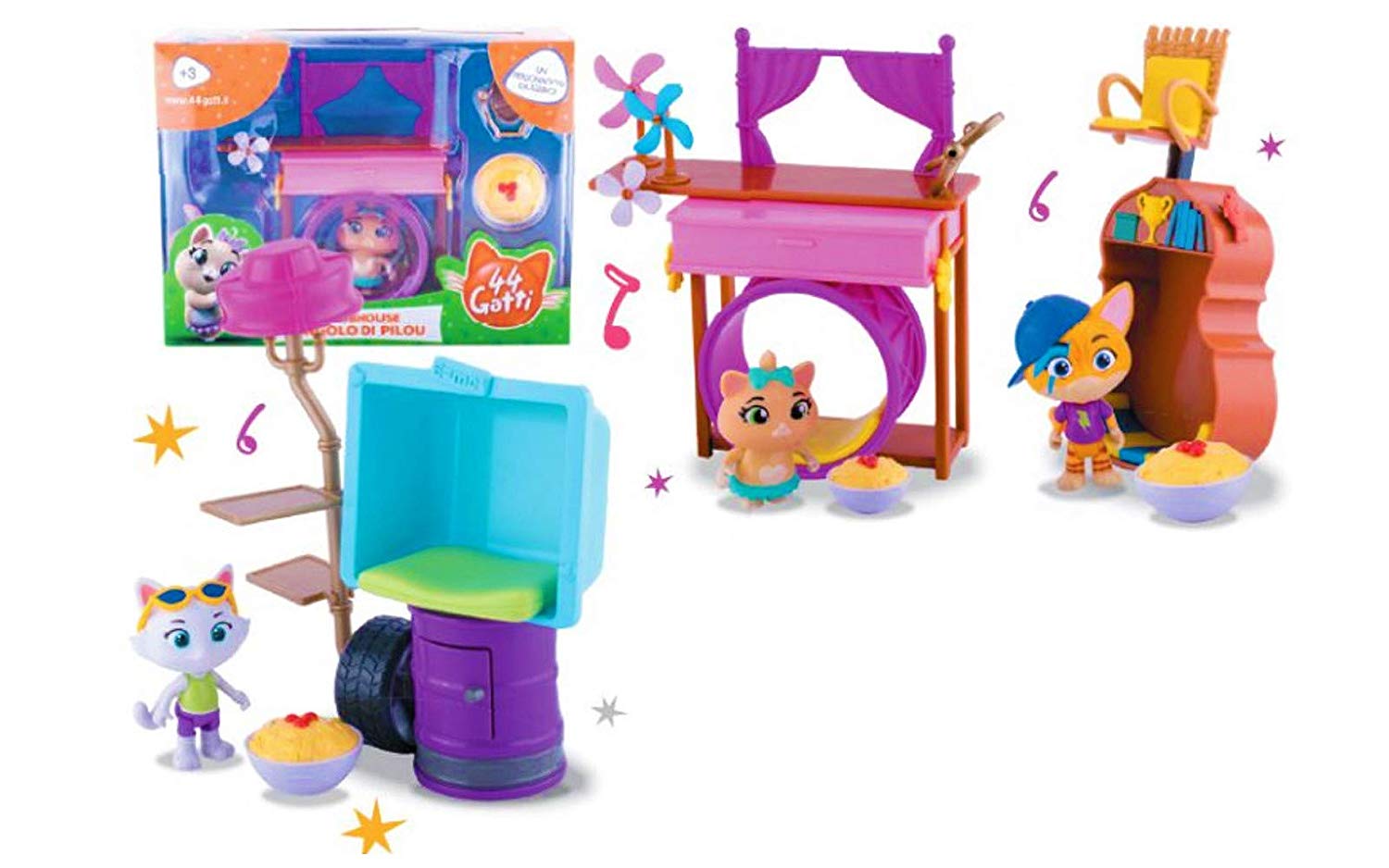 b09b62f1d74de5e84489ff6a64be965e 44 Gatti Playset Deluxe - immagine 1