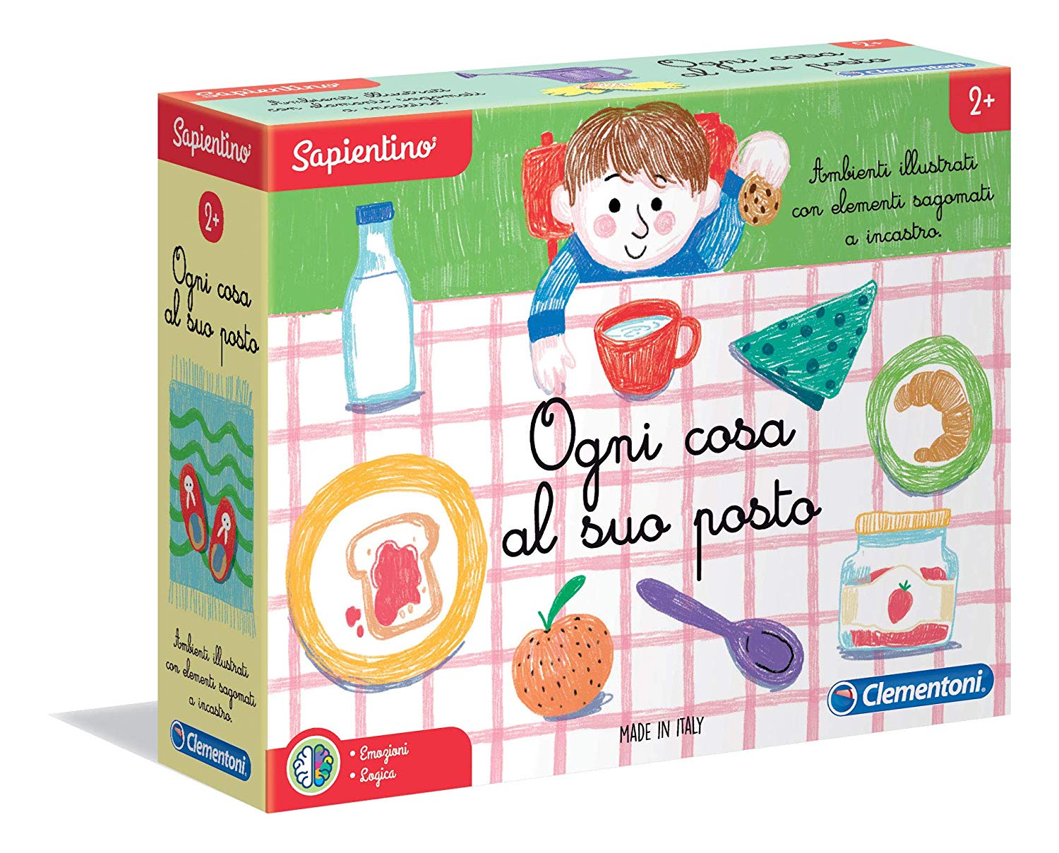 b0db17f763390008901518b1a31279a8 Clementoni Educativi - Ogni Cosa al suo Posto - immagine 1