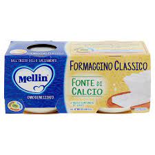 b1fbf88ad5dd8e46fe713c4c2a92c2de Mellin Omogeneizzato Formaggino gr.80x2 - immagine 1