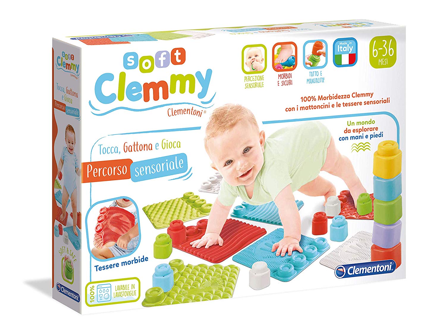 b254a5011a23e8ad7067a0b23d5f259b Clementoni Percorso Sensoriale Clemmy - immagine 1