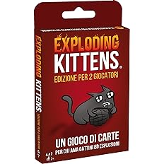 b2a5030cc31de4dc3087d51f20f3cf41 Exploding Kittens Edizione per 2 Giocatori - immagine 1
