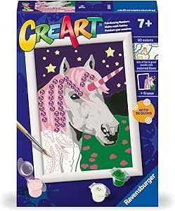 b30252785eb361891db834a21b030acb Ravensburger Creart Serie E - Unicorno con Brillanti - immagine 1