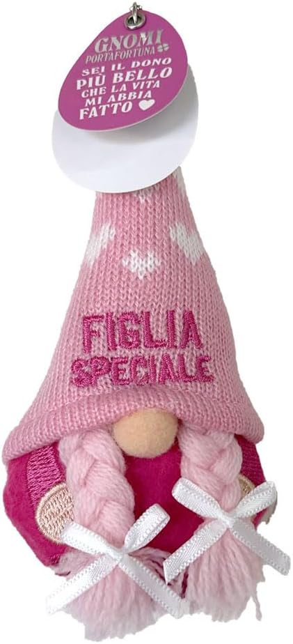 b3e9a3c2f368781bf5af8b5a4d266393 FIGLIA SPECIALE - GNOMO PORTAFORTUNA - immagine 1