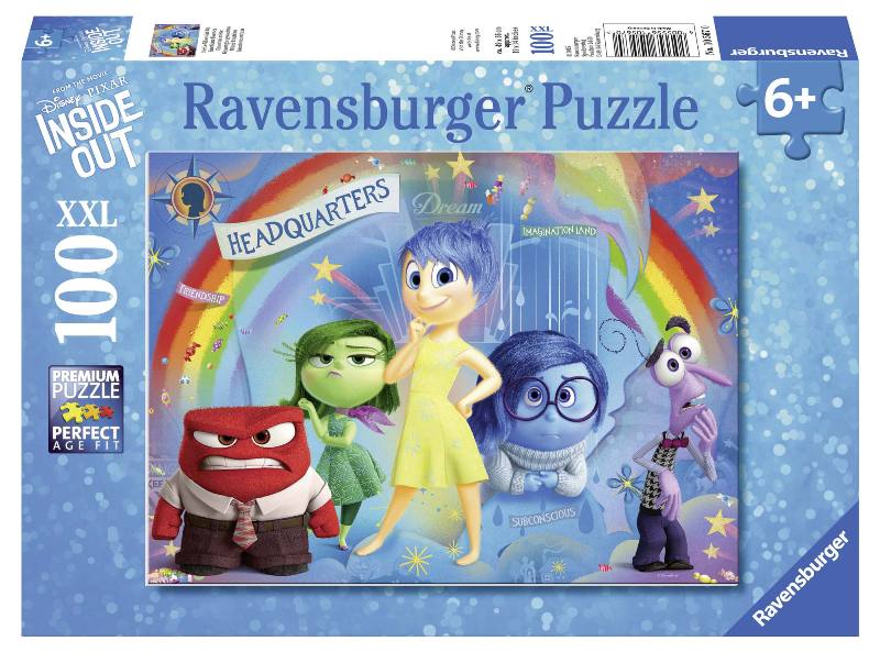 b3f6fb4e397bd811a025bb909fef4dd6 Ravensburger Puzzle 100 pz. Inside Out - immagine 1