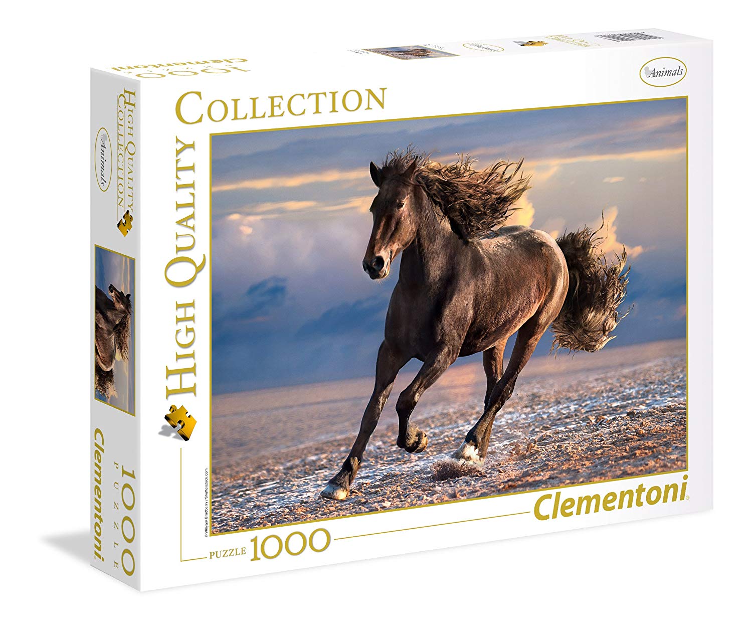 b444e78ee692c7f5af45accd73de5138 Clementoni Puzzle 1000 Pz. HQC Cavalli Liberi - immagine 1