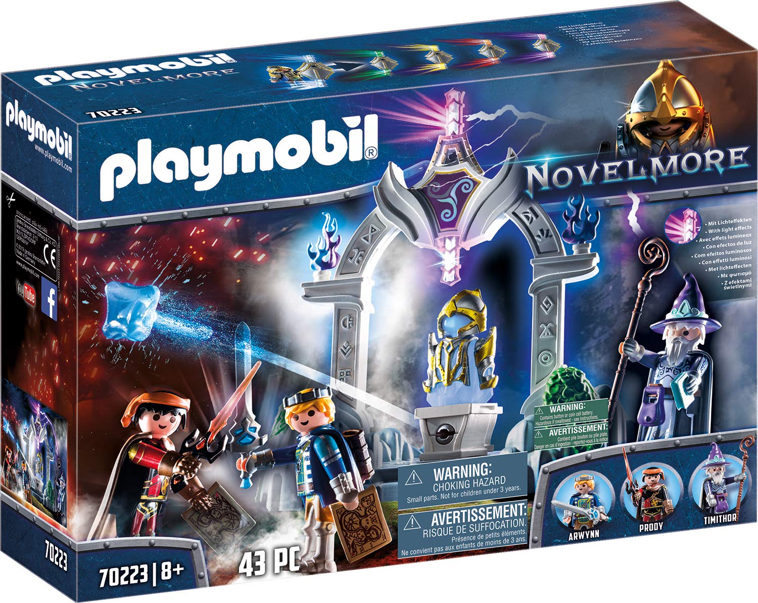 b4b6cf93cd1b138ba1aeefb6a351103f *Playmobil Portale del Tempo (Armatura Oro) - immagine 1