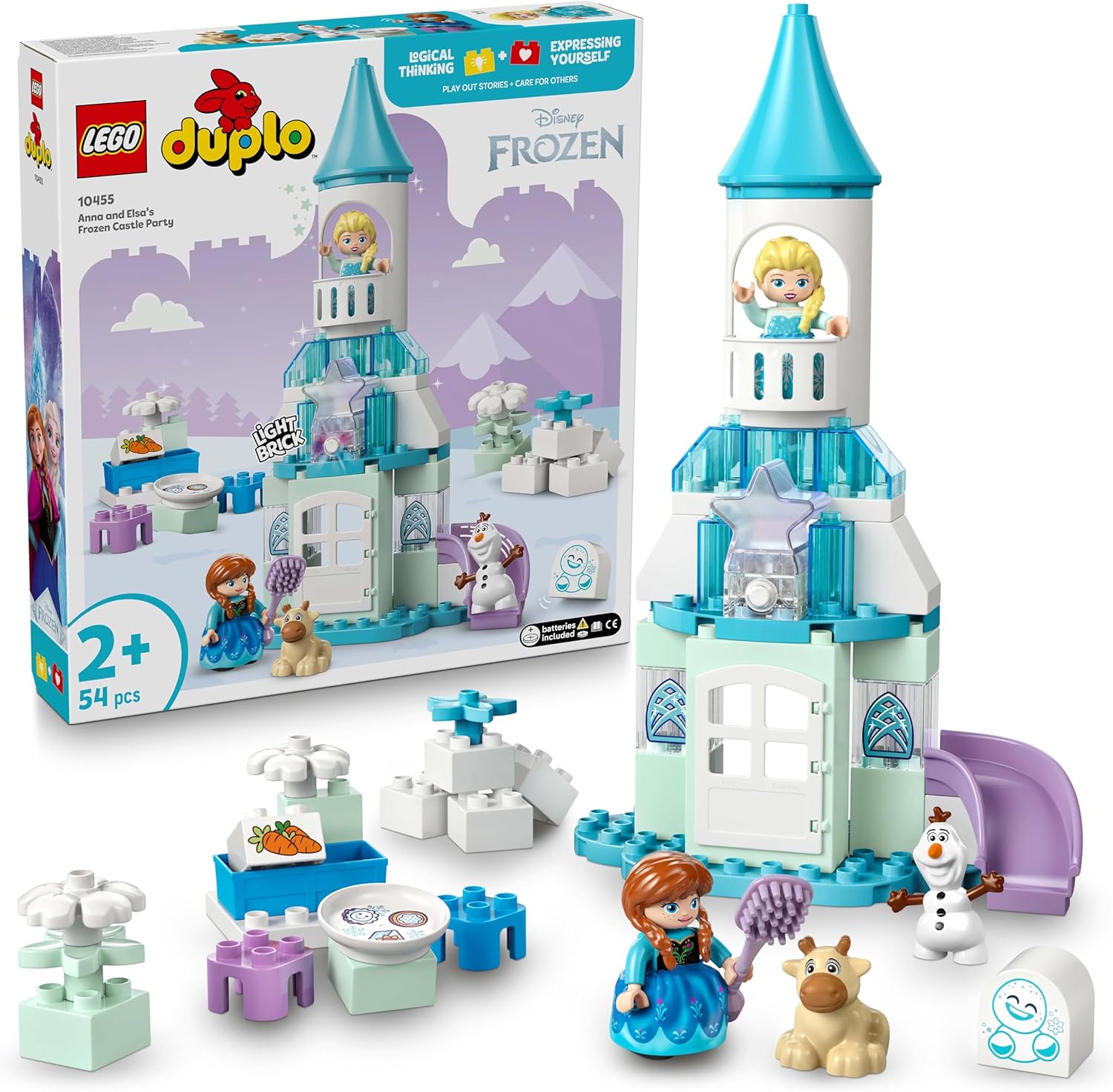 b4dc01aebbedfcc6571978d41dfe9721 Lego DUPLO Disney TM La festa al castello di Anna ed Elsa Frozen - immagine 1