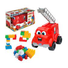 b5e6f25853c400311359a0b940603dab Camion dei Pompieri con costruzioni - immagine 1