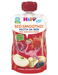 b6514a9acd4d23a6b57a9cf4dc63ff78 Hipp Bio Smoothie Mela, Frutti Rossi e Banana ml.120 - immagine 1